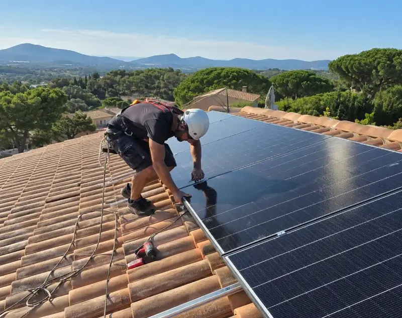 Installateur panneaux solaires Bargème — pose photovoltaïque sur toiture