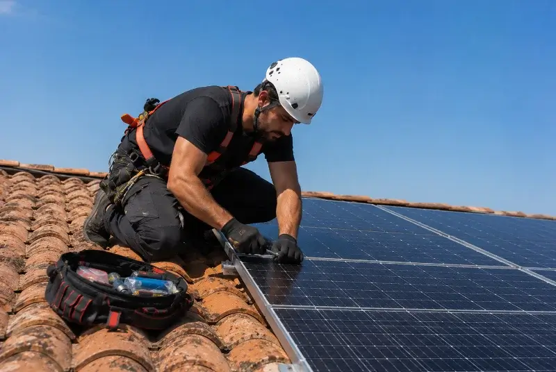 Maintenance et monitoring de panneaux solaires à Bargème