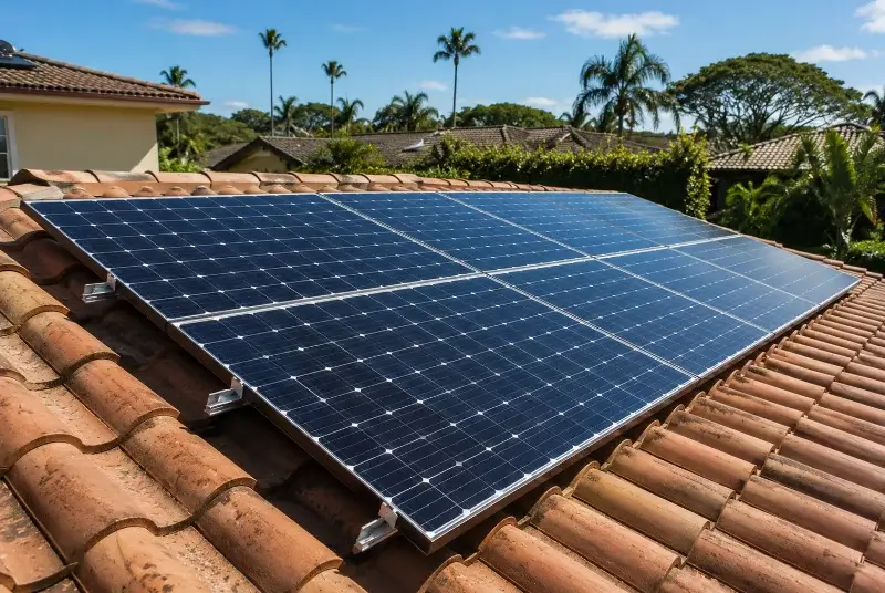 Installation de panneaux solaires à Bargème